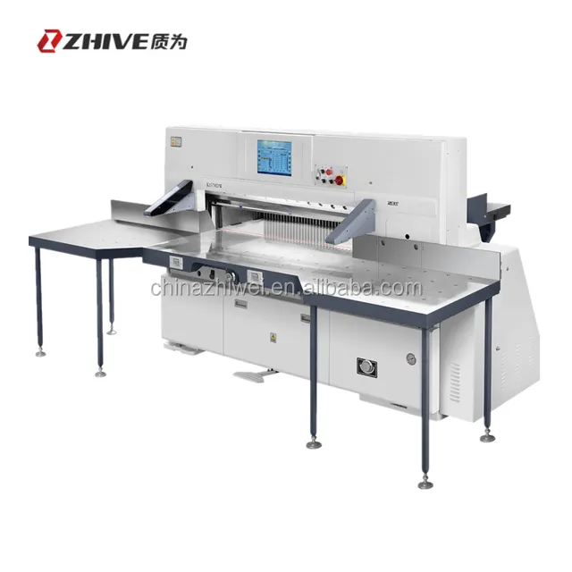 Servo Type High Accuracy Paper Guillotine Cutting Machine
