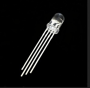 4 Chân Milky/Rõ Ràng Ống Kính Màu 5 Mm RGB Đèn Flash LED Đèn - Product Image 4