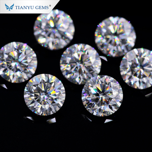 Tianyu gemas a granel 1.5 quilates estrella corte mejor anillo de <span class=keywords><strong>diamante</strong></span> sintético descolorido DF - Product Image 5