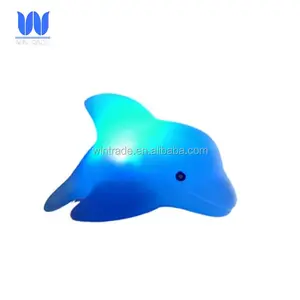 Wasser aktiviertes Bade licht schwimmende Delphin lampe batterie betriebenes Spielzeug