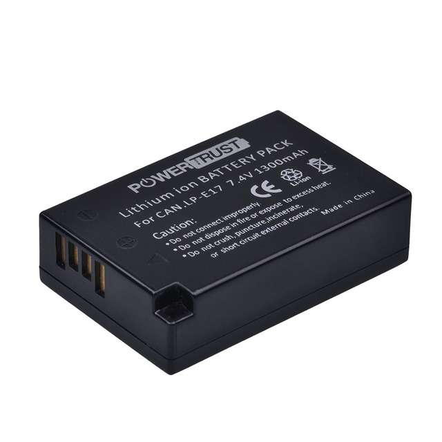 LP-E17 LP E17 LPE17 Camera Battery for Canon EOS M M2 M10 Rebel SL1 100D Kiss X7