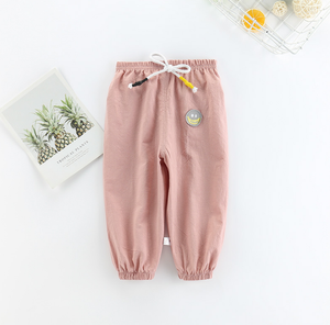 Pantaloni di estate del bambino del cotone e canapa Per Bambini zanzara pantaloni di piccole e medie dimensioni per bambini pantaloni per bambini pantaloni - Product Image 3