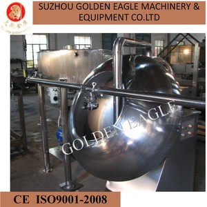 Nueva Máquina Recubridora y Pulidora de Chocolate y Nueces PGJ1250 de Acero Inoxidable, Capacidad de 400 kg, 380V, Fácil de Operar - Product Image 2
