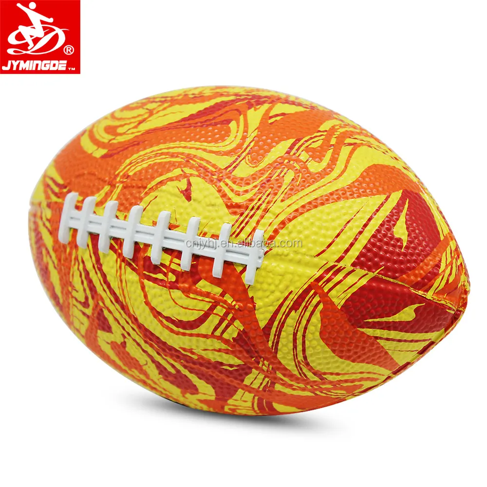 Colorful rubber mini american football size 1