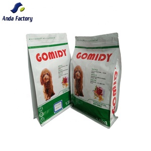 Sacchetti di cibo 5kg per animali da compagnia di imballaggio, stand up a chiusura lampo del sacchetto per il cane di imballaggio per alimenti, PET/AL/PE laminato pellicola di stampa per il cane sacchetti di cibo - Product Image 3
