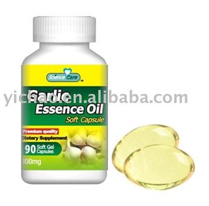 GMP certified Garlic essence oil softgel capsules pills capsules - Product Image 1