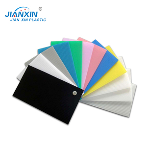 2 - 12MM PP <span class=keywords><strong>Corrugated</strong></span> Sheet / ESD Anti-statis Putih Papan Bergelombang/4X8 Lembar Plastik - Product Image 2
