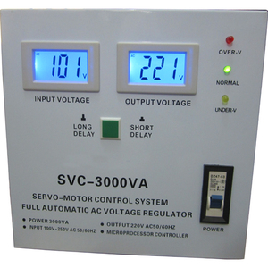 Estabilizador de Voltaje Automático Monofásico TND de 3KVA, 3000 Vatios, Material de Cobre, Salida de 220V con 230V Nominal para Uso en <span class=keywords><strong>SVC</strong></span> - Product Image 1