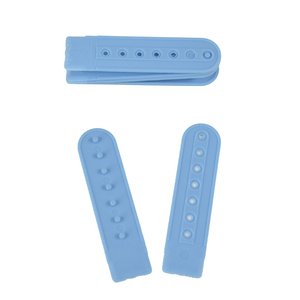 Nhựa Snapback <span class=keywords><strong>Hat</strong></span> Cap nhựa thay thế sửa chữa Snap màu xanh khóa dây đeo - Product Image 4