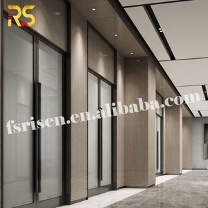 Porta d'Ingresso in Vetro con Telaio in <span class=keywords><strong>Metallo</strong></span> per Interni di Hotel e Ristoranti - Product Image 2