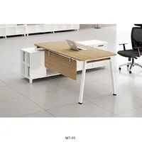 कार्यालय कक्ष मॉड्यूलर बॉस निदेशक प्रबंधक फर्नीचर आधुनिक melamine लकड़ी के कार्यकारी एल आकार कोने की मेज