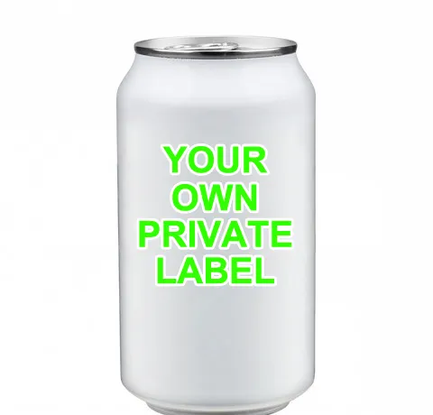 Private Label de latas de Bebida Energética 250ml x 24