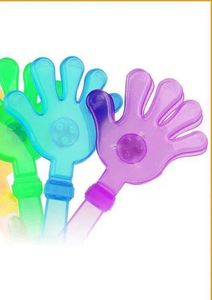 OEM logo sport fans acclamant jouet en plastique PP bruiteur battant à la main - Product Image 3