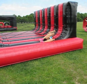 Jumpfun Hot Sports Game <span class=keywords><strong>Cours</strong></span> d'assaut farfelu gonflable à vendre - Product Image 1