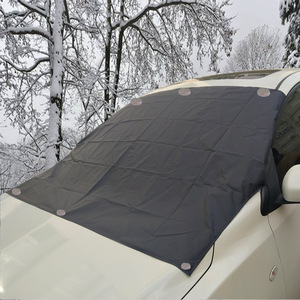 Housse de <span class=keywords><strong>pare</strong></span>-<span class=keywords><strong>brise</strong></span> de voiture ISF imperméable, design sportif, en polyester, protection contre le gel, pliable, <span class=keywords><strong>pare</strong></span>-soleil avant noir pour CR-V - Product Image 1