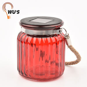 Bottiglia di vetro colorato 1pc <span class=keywords><strong>LED</strong></span> amorfo pannello solare di vetro solare luce all'aperto impermeabile hanno CE ROHS luce solare <span class=keywords><strong>per</strong></span> il giardino - Product Image 3