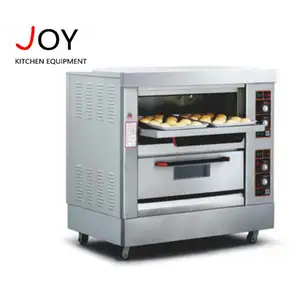 Horno eléctrico de doble cubierta para panadería, horno para hornear pan, buen precio en Pakistán