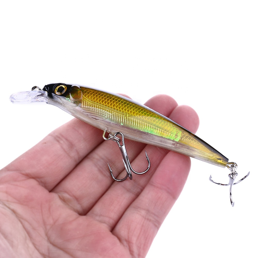 2019 Bionic Bass Trout Minnow Lure Crankbait Hook 11CM 13.4G Cheap Fishing  Lures Set for River Lake Stream Fishing ABS Metal| Alibaba.com