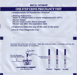 Bande de <span class=keywords><strong>test</strong></span> de grossesse pour bébé - Product Image 3
