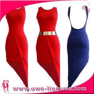 venta al por mayor de mercancías procedentes de china roja vestido de lápiz - Product Image 1