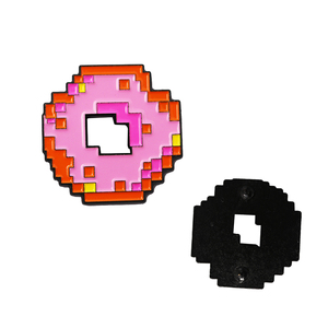 Personnalisé Donut Émail Broches Alimentaire Capiteux Festival épinglette - Product Image 3
