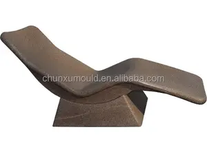 Plastic lounge chair rotomold Shaping Mode and cast aluminium mould Product plastic furniture