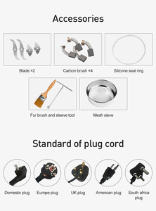 حورس قلادة فضية من الفولاذ المقاوم للصدأ أعلى جودة التوابل الفلفل القهوة طحن الحبوب الحبوب آلة للبيع - Product Image 5
