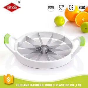 Fábrica profesional mejor precio fruta sandía plástico de corte cuchillo de cocina de acero inoxidable