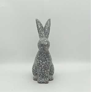 Statue Creative di Conigli <span class=keywords><strong>in</strong></span> <span class=keywords><strong>Cemento</strong></span> per Giardino e Interni - Product Image 4