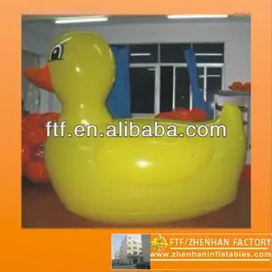 la publicité jaune gonflable de promtion& de ballon de canard