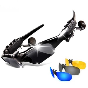 Thể thao không dây cho <span class=keywords><strong>Bluetooth</strong></span> tai nghe Kính mát với ống kính mặt trời cưỡi kính và rảnh tay microphone cho thể thao ngoài trời - Product Image 1