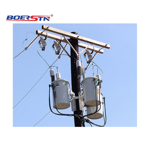 หม้อแปลงไฟฟ้าแบบเฟสเดียว โบเออร์สท์น แบบใช้น้ำมัน ไม่มีแผงวงจร ติดตั้งบนเสา 12V 30A สำหรับการส่งพลังงานไฟฟ้า - Product Image 4