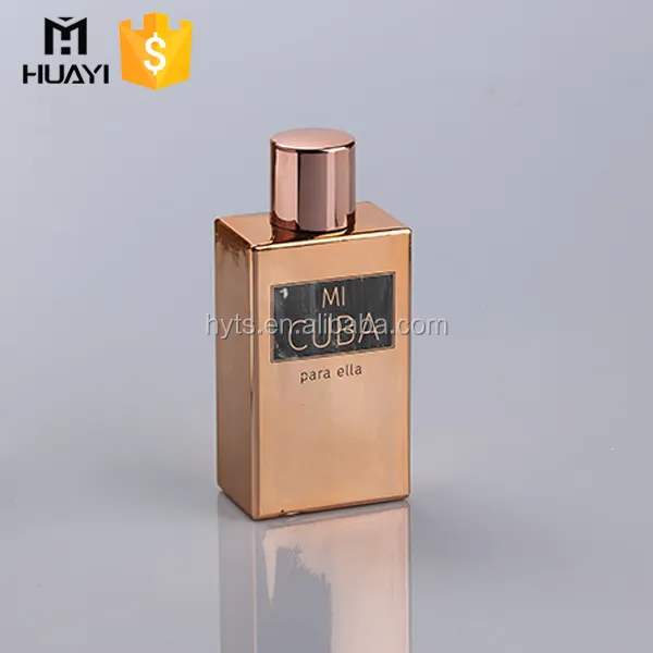 most popular 100ml luxury uv coating perfume bottle