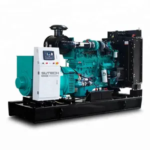 Super silent type diesel genset 250kva diesel generator 200kw price with Cummins engine NT855-GA