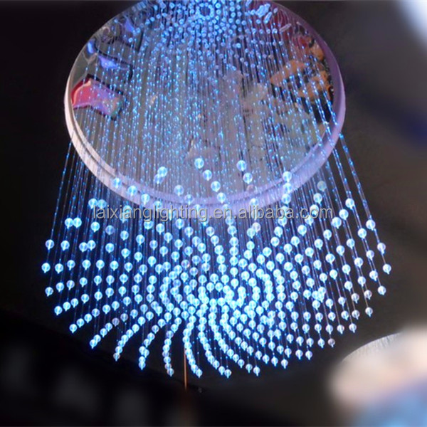 Alibaba Most Popular Crystal Ceiling Lamp Led Modern Ceiling Lamp with Waterproof Fiber Lights Ip65