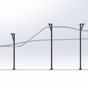 Aventura, montaña rusa, zipline, <span class=keywords><strong>para</strong></span> interior, parque de atracciones - Product Image 2