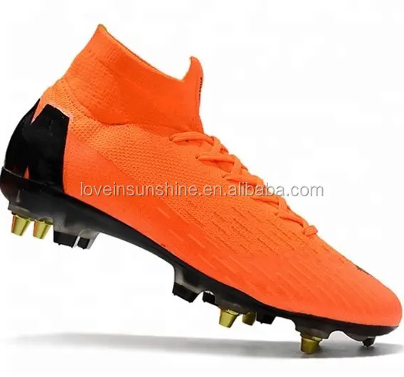 Precio al por mayor zapatos de fútbol de vietnam Venta caliente acero Spike zapatos de fútbol botas Zapatos de los hombres
