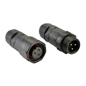 Nylon tornillo 2 pin 4 pin macho hembra IP68 impermeable conector conectar cable diferente - Product Image 2