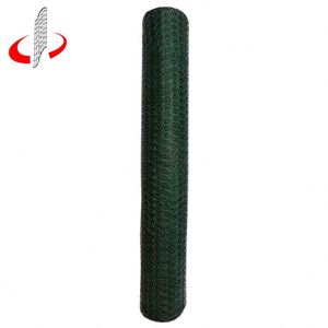 Màu Xanh Lá Cây <span class=keywords><strong>Pvc</strong></span> Tráng Gà Lục Giác Dây Lưới - Product Image 3