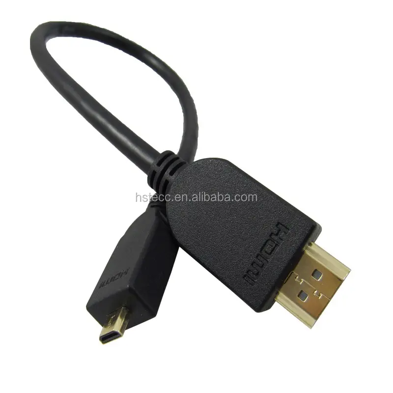 Fast Production Polybag Packing hdmi to micro hdmi Cable 4K