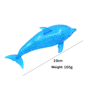 Jouets <span class=keywords><strong>lumineux</strong></span> en forme de dauphin, à presser, <span class=keywords><strong>requin</strong></span>, Tpr, jouets pour animaux, CY002 - Product Image 2