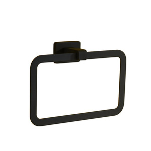 2019 nuovo popolare accessori per il bagno portasciugamani in gomma <span class=keywords><strong>nero</strong></span> opaco - Product Image 6