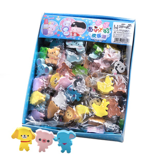 Gomme 5 pièces mignonnes, fournitures de papeterie <span class=keywords><strong>scolaire</strong></span> et de bureau, gomme à modeler <span class=keywords><strong>Kawaii</strong></span>, jouets d'enfants cadeaux - Product Image 1