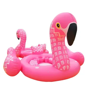 Custom Plastic Inflatable Water Floating Inflatable Flamingo Float