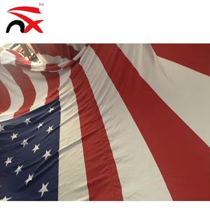 Прочный индивидуальный нейлоновый сращивающийся большой американский флаг 600D для подвешивания на стену - Product Image 2