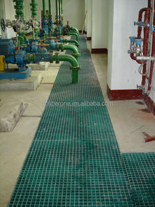 Rejillas de fibra de vidrio FRP GRP para exteriores estándar de EE. UU. Sin decoloración Sin grietas Geogrids de larga duración resistentes al fuego de Papa <span class=keywords><strong>Manamana</strong></span> - Product Image 2