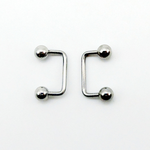 De acero inoxidable de barbell piercing <span class=keywords><strong>cara</strong></span> piercing - Product Image 6