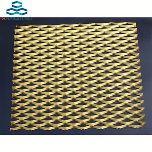 Latest Hexagonal Pattern Galvanized Expanded Metal Mesh For Car Grilles Price