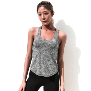 Loose Elastic Back Out Bra <strong>Tank</strong> <strong>Top</strong> Gym Wear for <strong>Women</strong> - Product Image 5