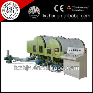 Venta caliente no tejido doble doble cilindro peinador cardado de la fibra de la máquina hfj-18 - Product Image 1